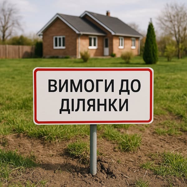 Вимога до ділянки